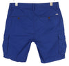 Blue Cotton Shorts