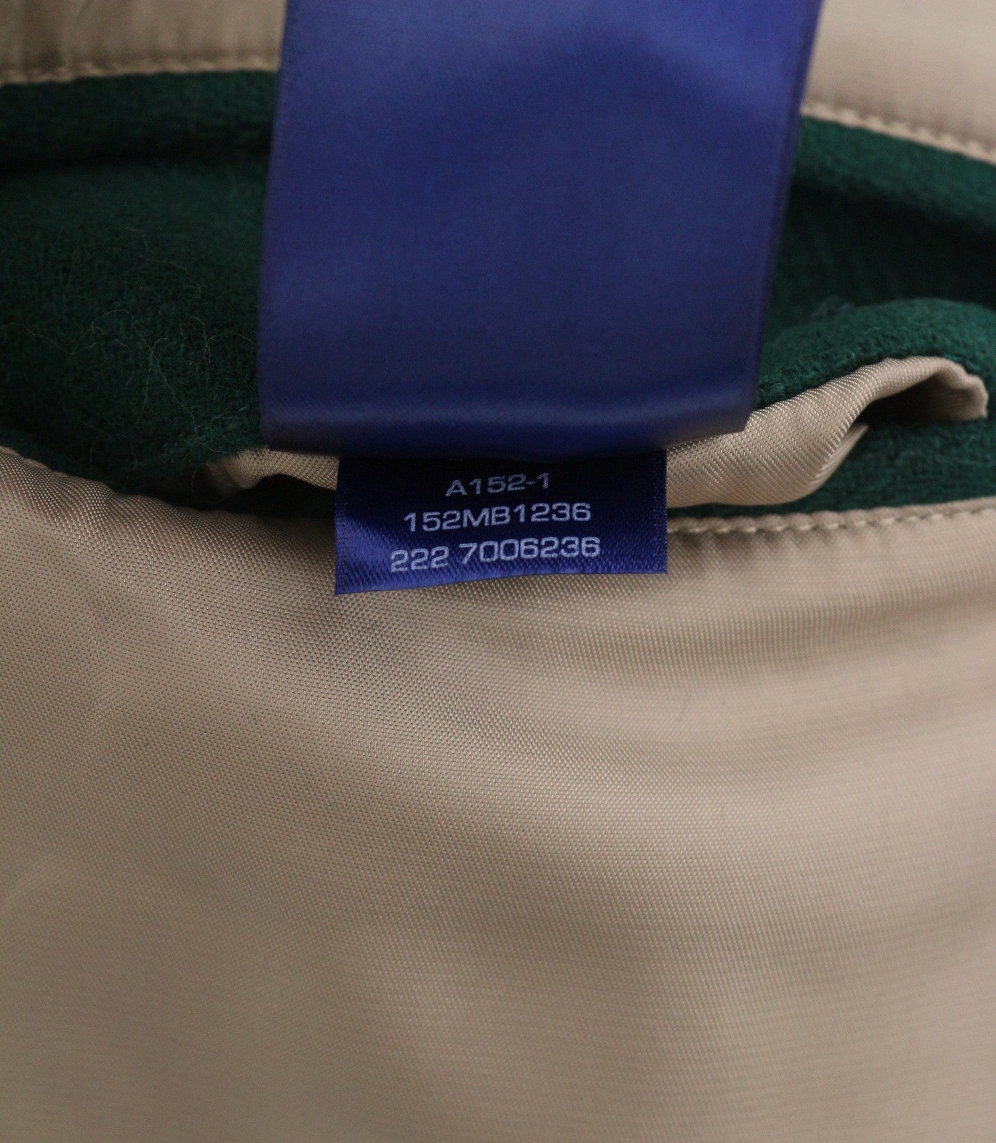 GANT Wool Varsity Men Jacket L Forest Green Snap Buttons Spread Bomber RRP475