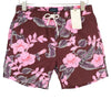 Burgundy Cotton Swimwear