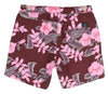 Burgundy Cotton Swimwear