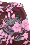 Burgundy Cotton Swimwear