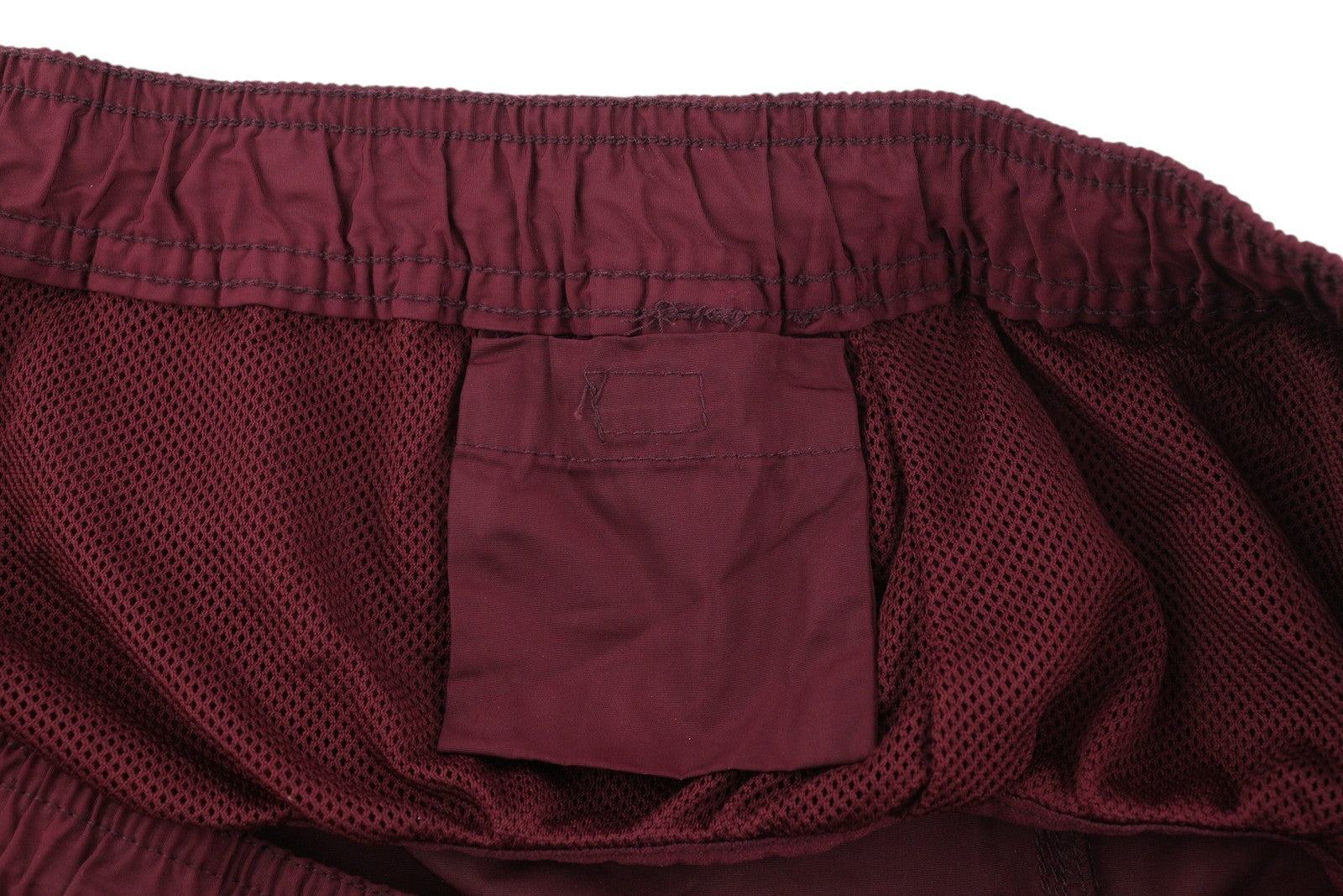 SCOTCH & SODA Men's Swimwear W34 Burgundy Mesh Lined Elastic Beach Shorts
