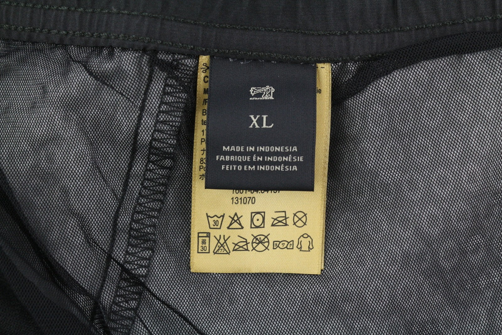 SCOTCH & SODA Men's Swim Shorts XL Grey Pattern Mesh Elastic Waist Beachwear