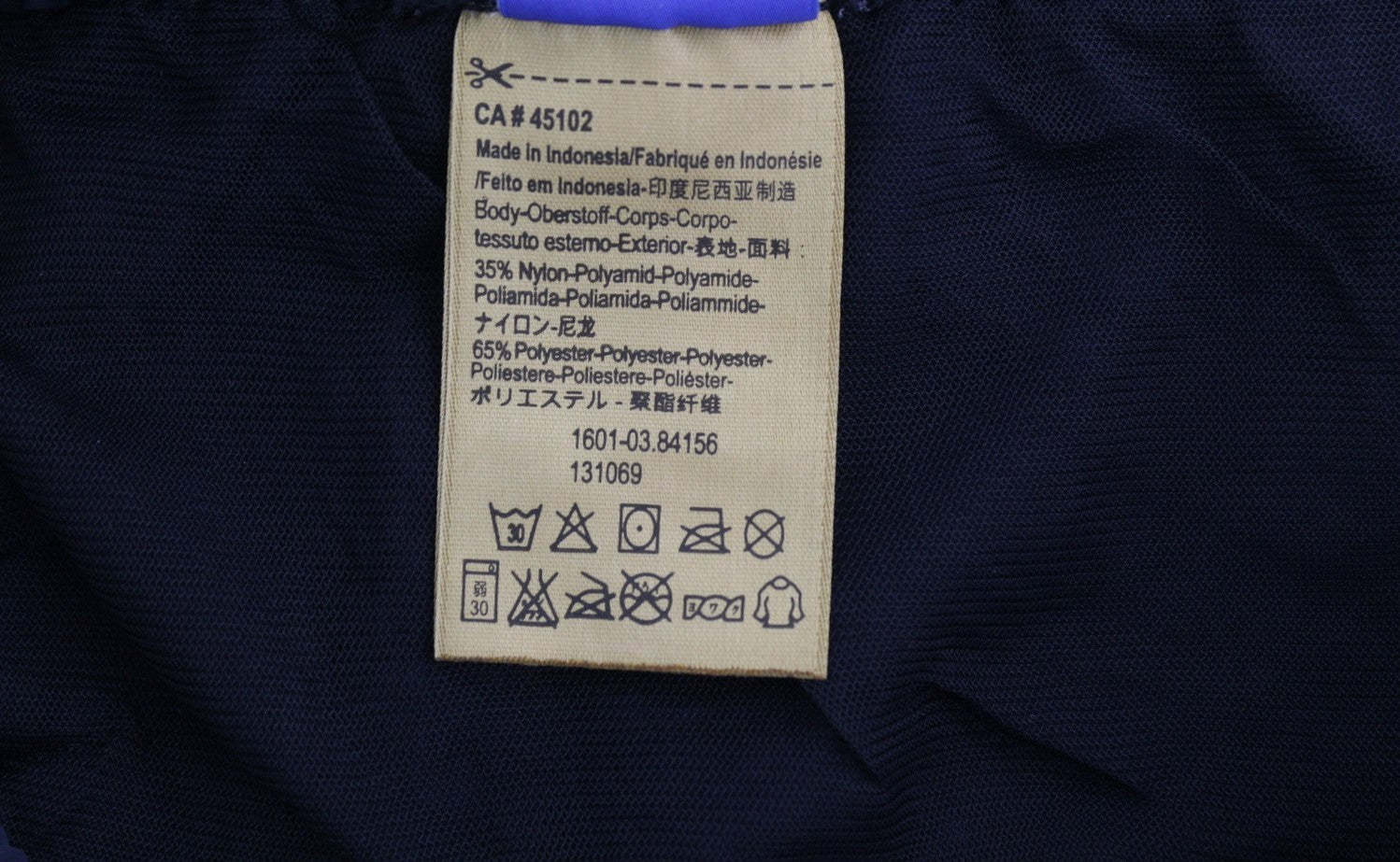 SCOTCH & SODA Men's Swimwear W34 Dark Blue Mesh Lined Elastic Beach Shorts