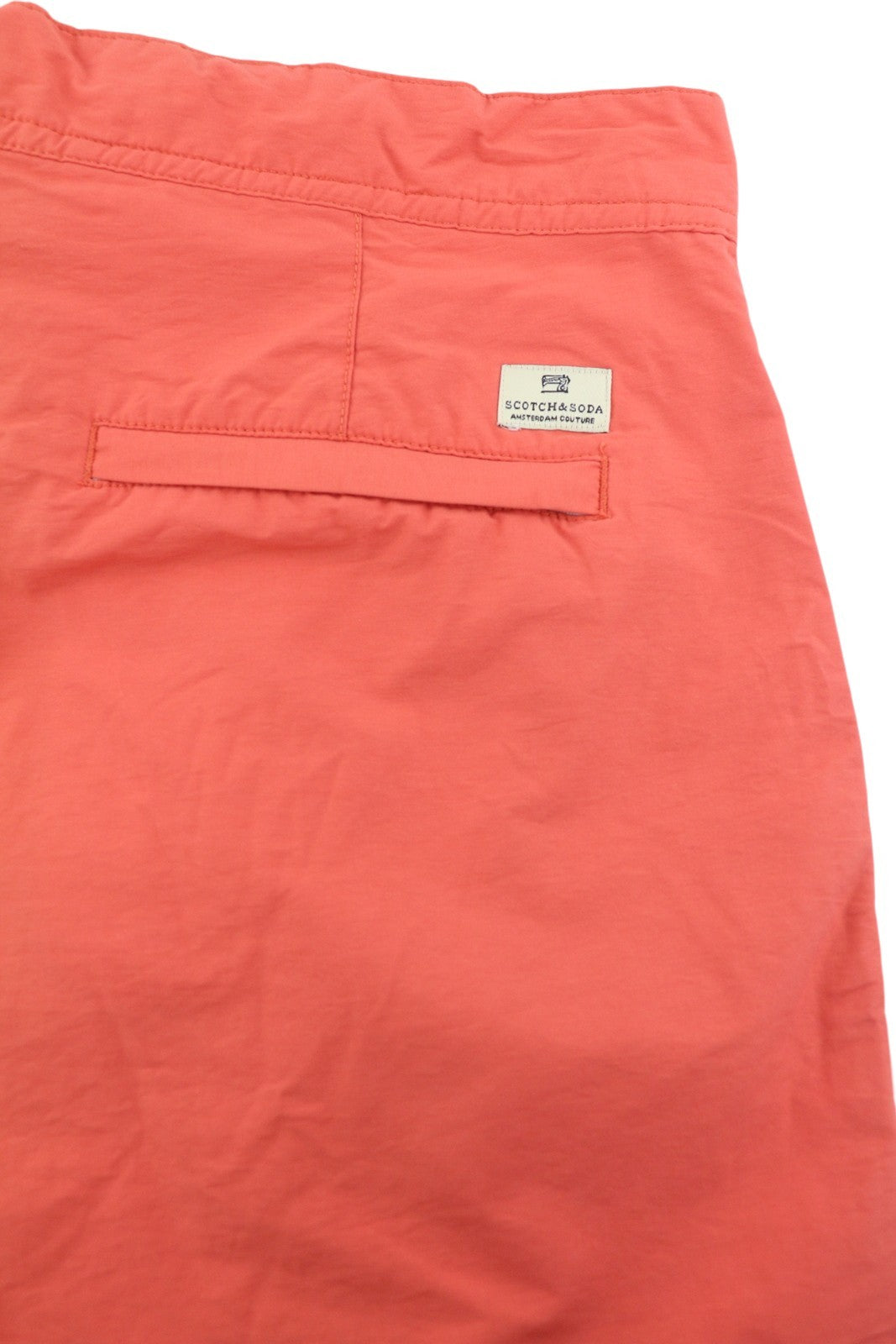 SCOTCH & SODA Men's Swim Shorts M Orange Mesh Lined Drawstring Beachwear