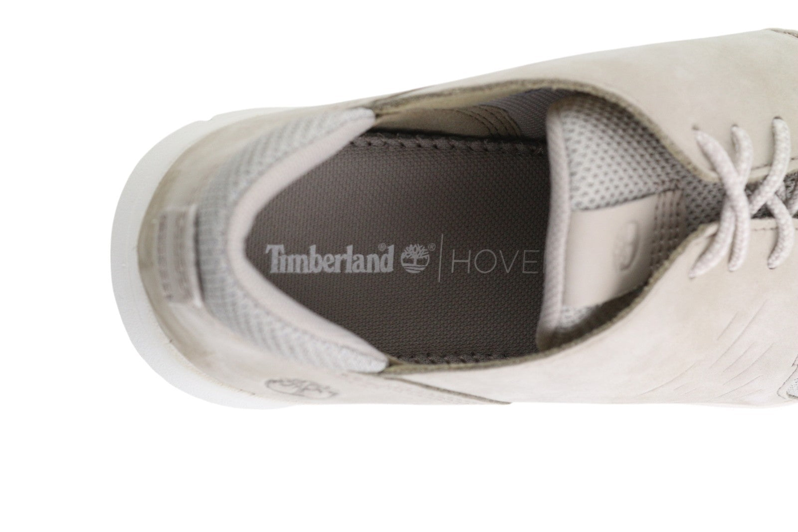 TIMBERLAND A267A Men's EU42/43 Grey Leather Low Top Lace Up Casual Sneakers