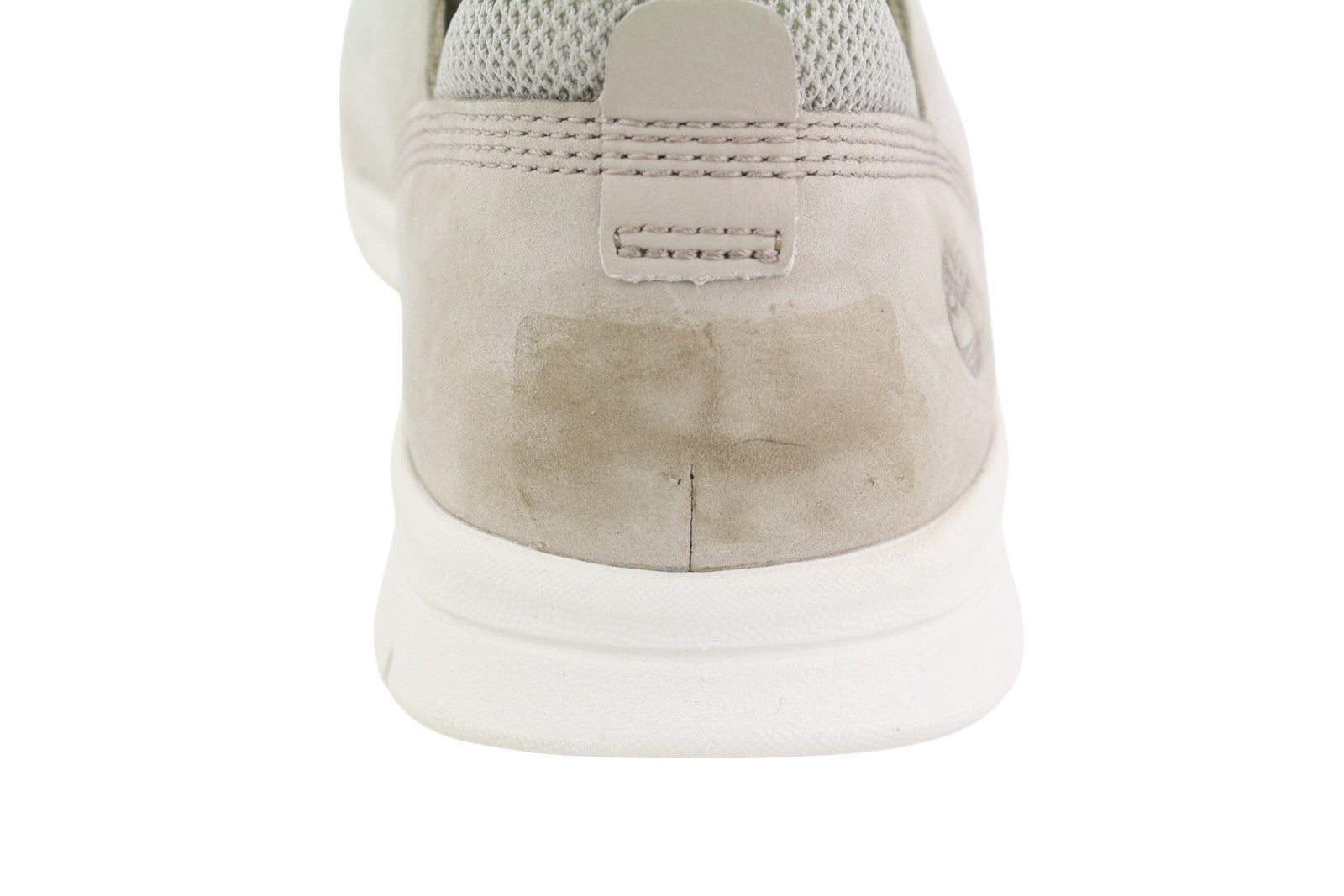 TIMBERLAND A267A Men's EU42/43 Grey Leather Low Top Lace Up Casual Sneakers