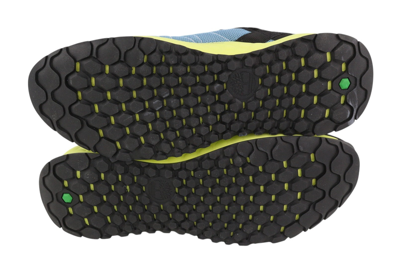 TIMBERLAND A29GY Men's EU43 Blue Low Top Lace Trainers GreenStride Logo