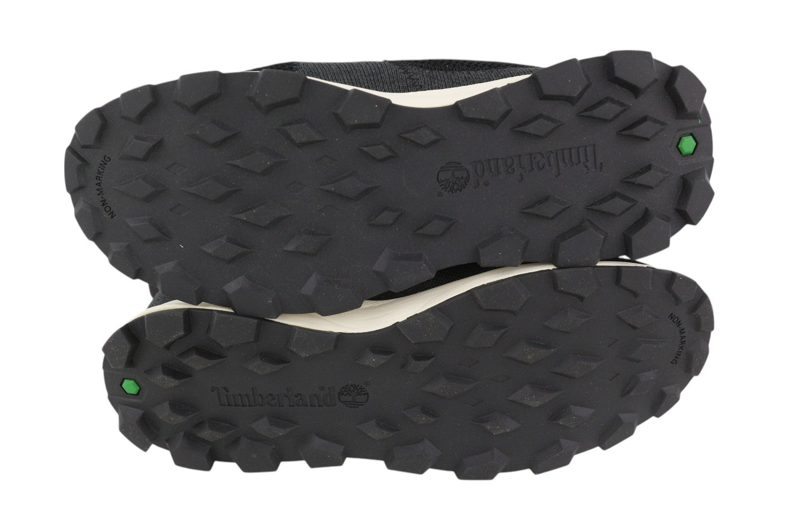 TIMBERLAND A2DTC Boy's EU37 Black Low Top Lace Almond Toe ReBOTL Sneakers