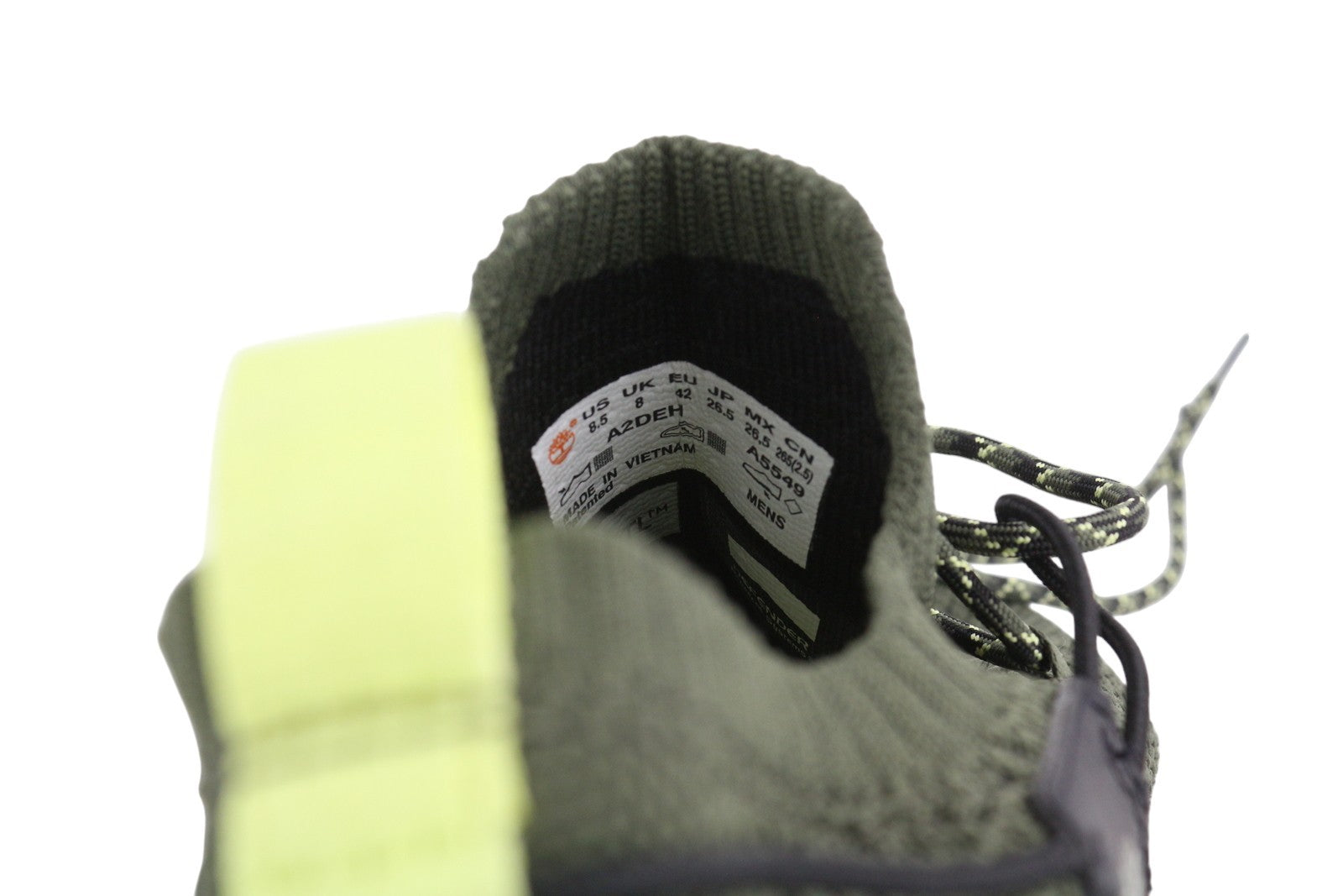 TIMBERLAND A2DEH Men's EU42 Khaki Green Defender Trainers GreenStride