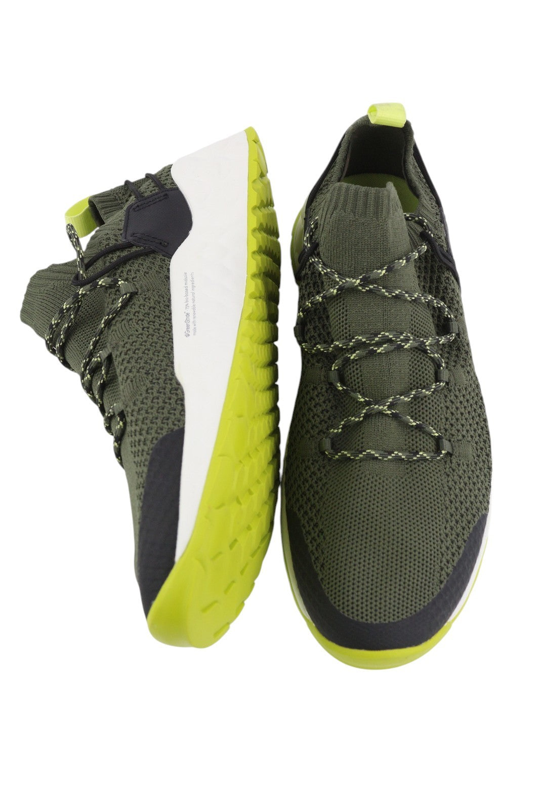 TIMBERLAND A2DEH Men's EU42 Khaki Green Defender Trainers GreenStride