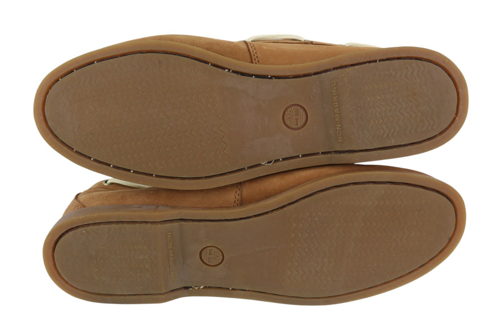 TIMBERLAND A2HEM Men's EU43/43.5 Brown Leather Ortholite Non Marking Loafers