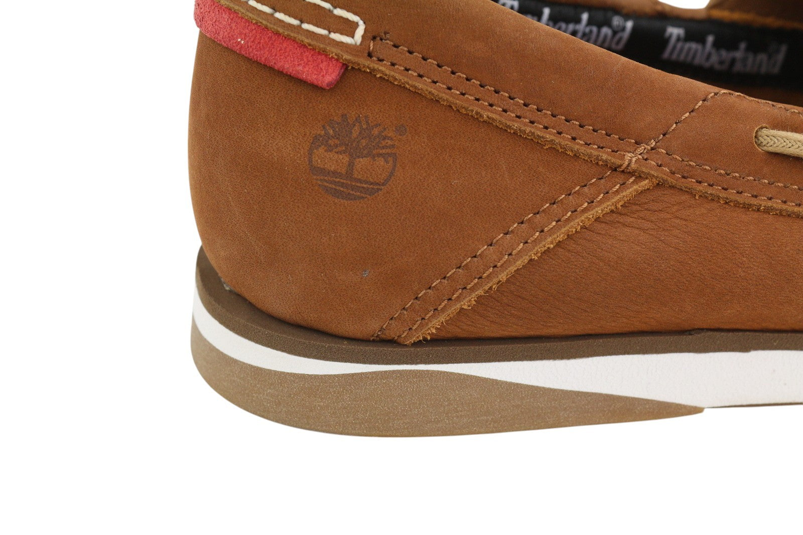 TIMBERLAND A2ABV Men's EU44 Brown Leather Lace Slip On TrueCloud Loafers