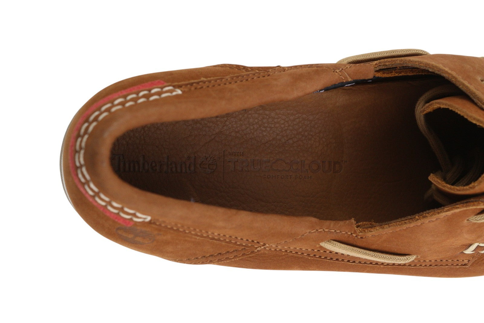 TIMBERLAND A2ABV Men's EU44 Brown Leather Lace Slip On TrueCloud Loafers