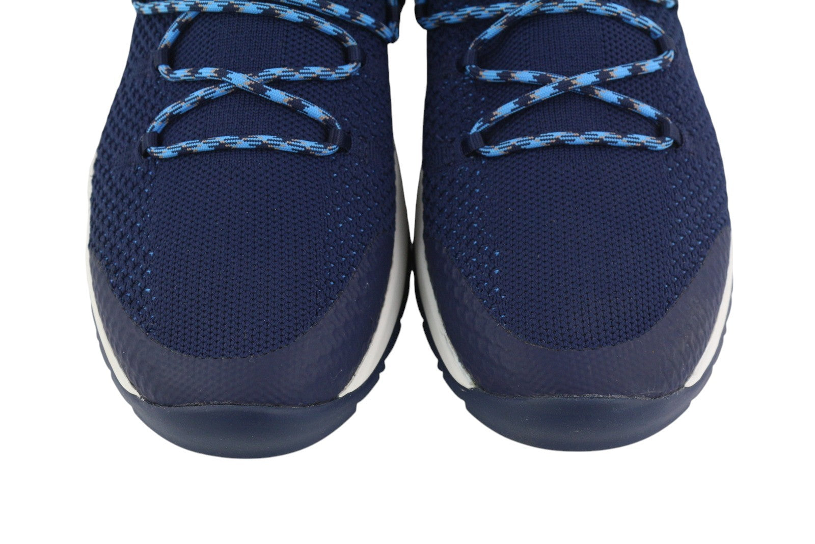 TIMBERLAND A3DBT Men's EU41.5 Blue Low Almond Toe Logo Trainers GreenStride