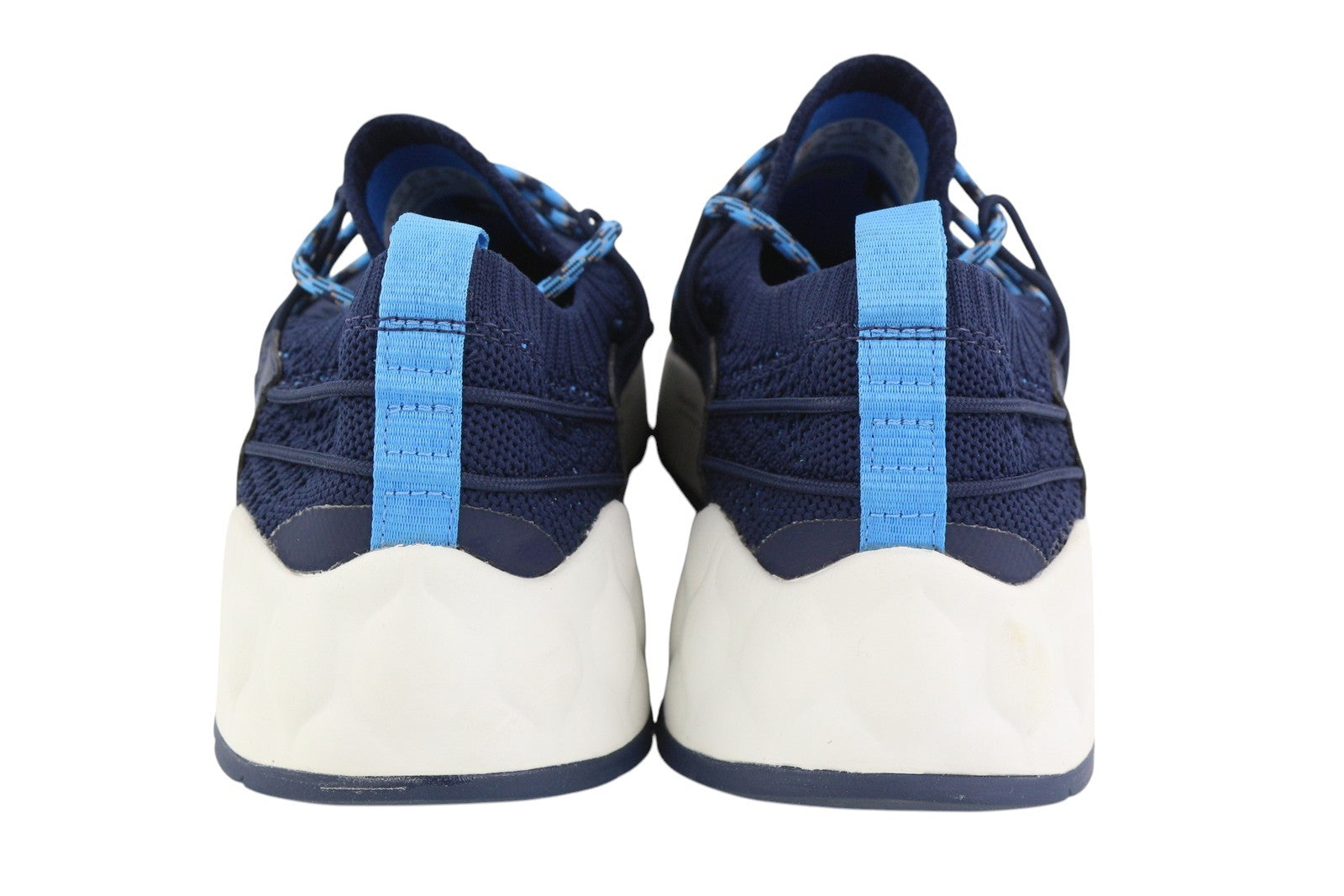 TIMBERLAND A3DBT Men's EU41.5 Blue Low Almond Toe Logo Trainers GreenStride