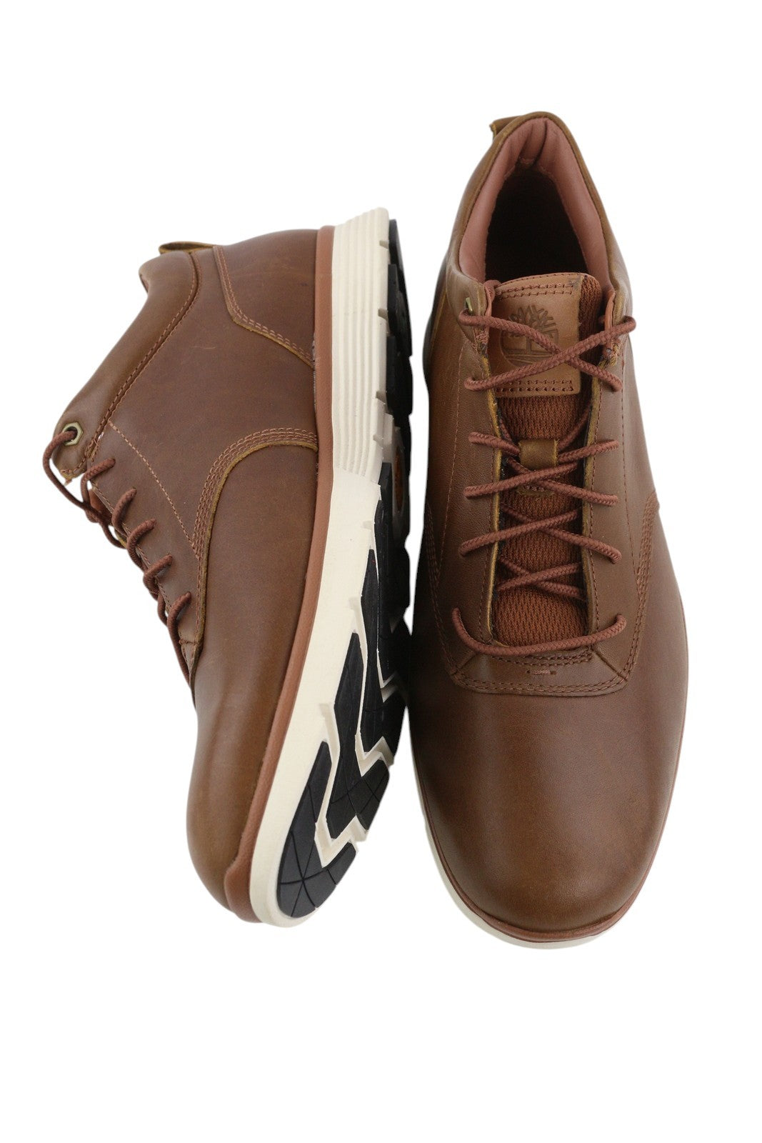 TIMBERLAND A1Z52 Men's Shoes EU41 Brown Leather Ankle Sensorflex Comfort