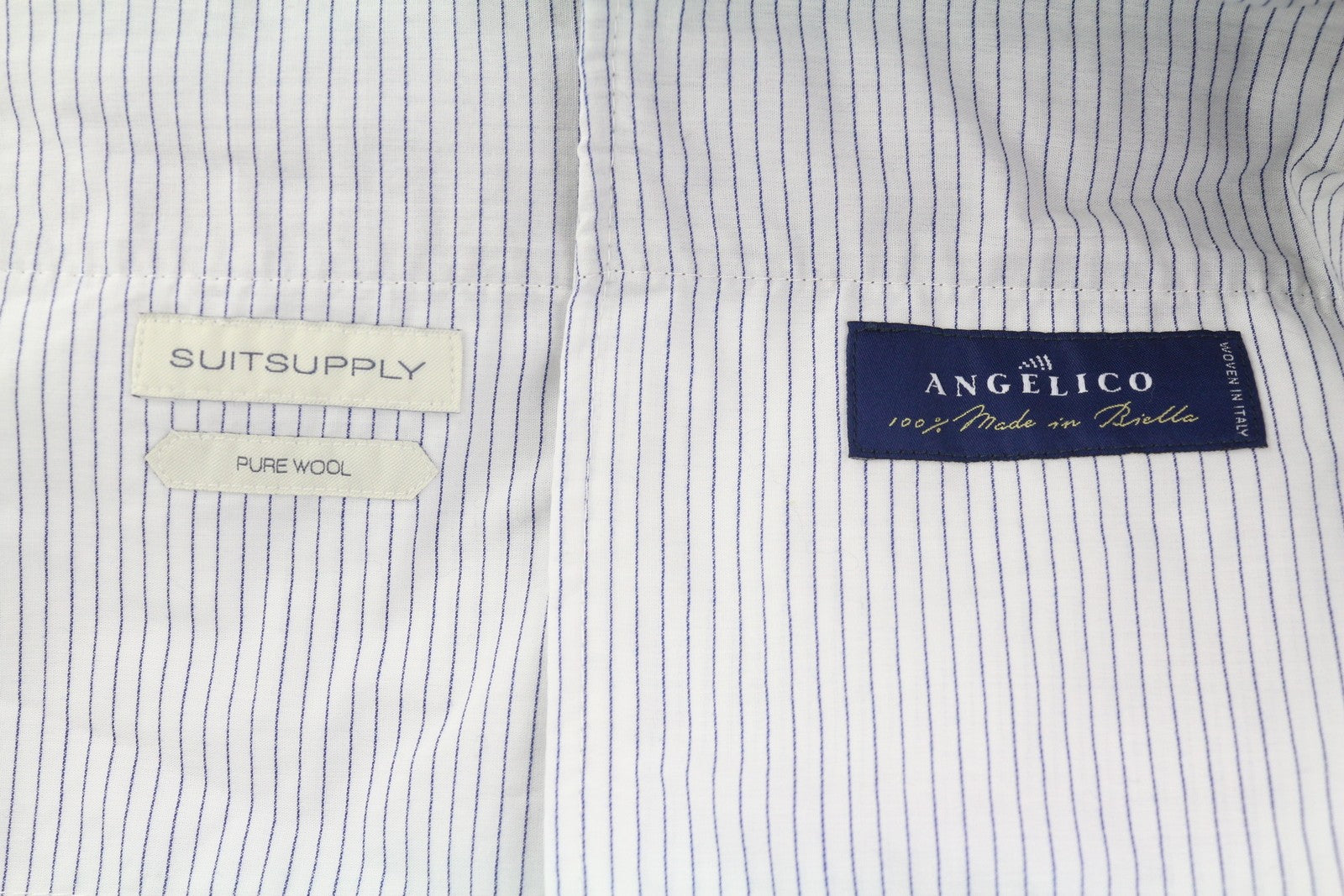 SUITSUPPLY Brentwood Int. Men's Trousers UK30R Brown Wool Houndstooth Pleated