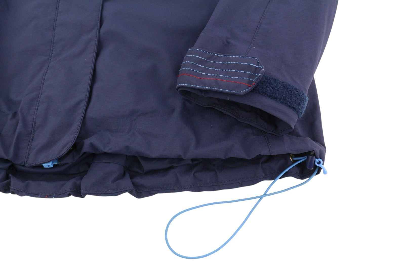 BERGANS OF NORWAY 5007 Sandef Jord Women Jacket S Blue Hooded Lightweight