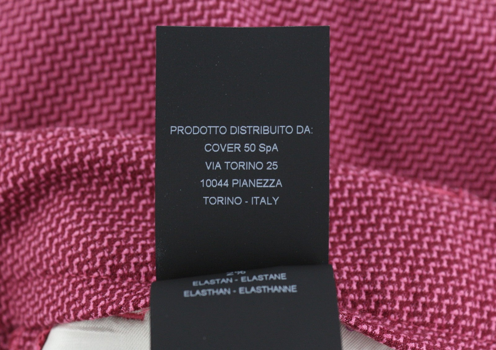 PT TORINO New York Women's Trousers 42 W30 Purple Patterned Ankle Tapered