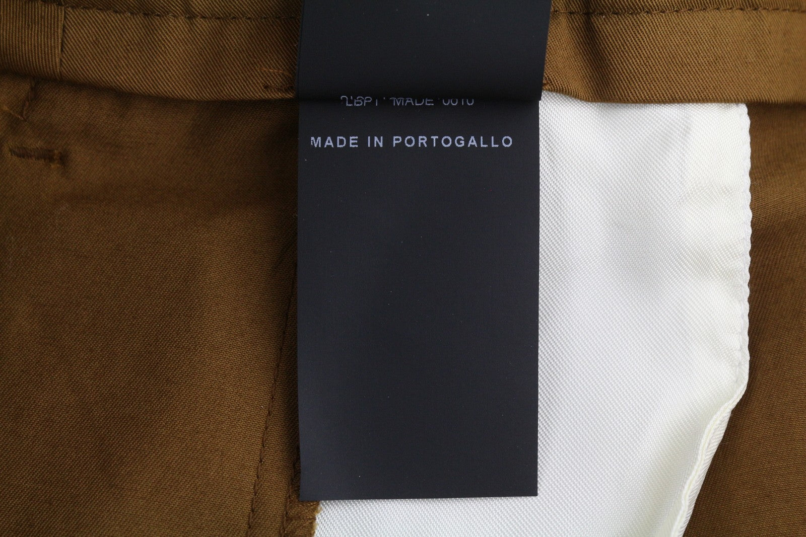 PT TORINO Mia Women's Trousers 44 W30 Brown Flared Leg Ankle Length Logo