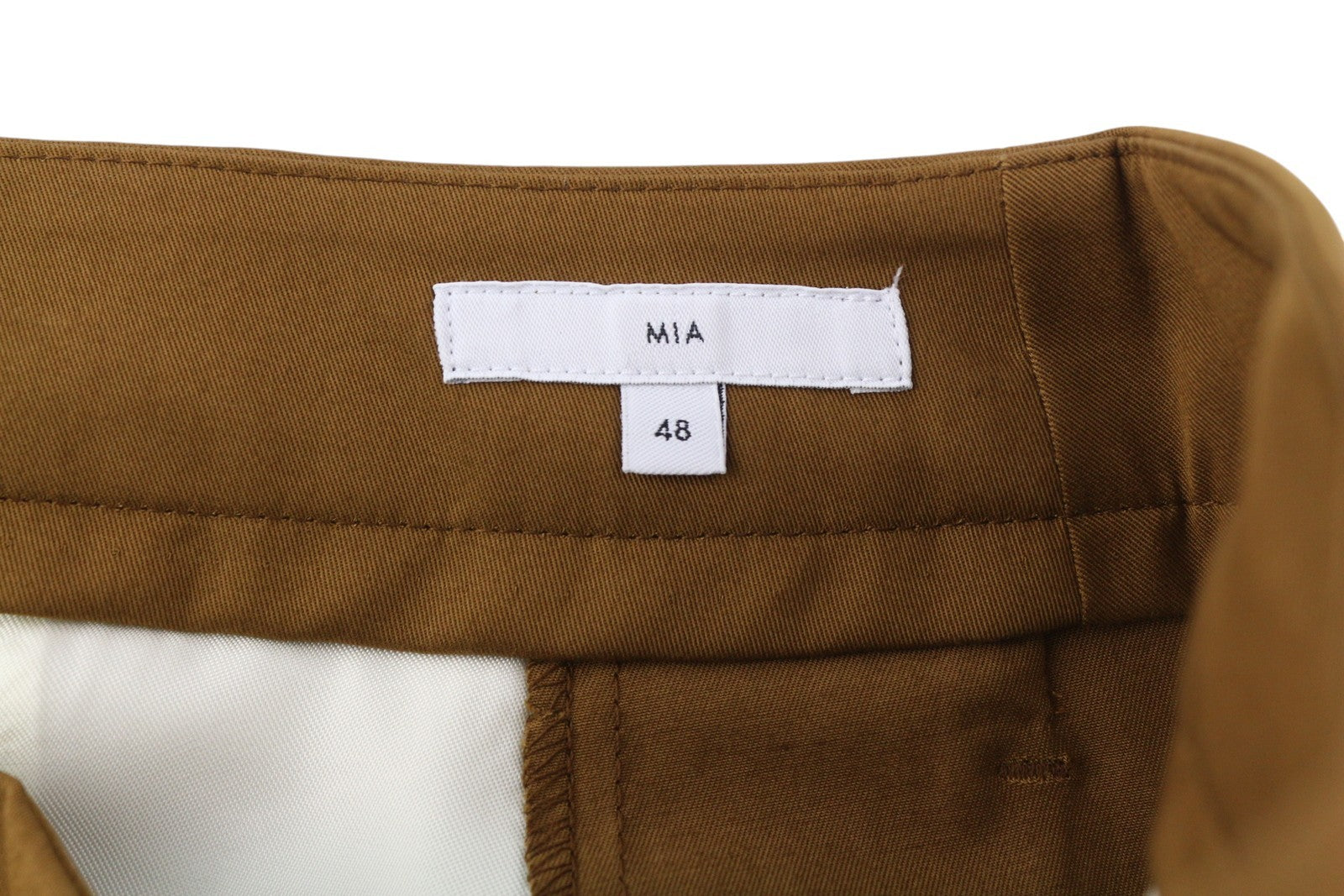 PT TORINO Mia Women's Trousers 48 W32 Brown Floral Print Flared Ankle Logo