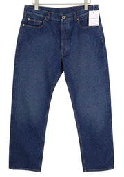 OFF-WHITE Arr Skate Men's Jeans W33 Blue Washed Denim Regular Button RRP645