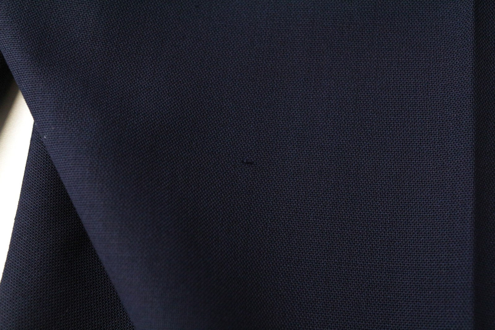 SUITSUPPLY Soho Men Trousers UK44R Navy Blue Slim Wool Flat-Front Classic