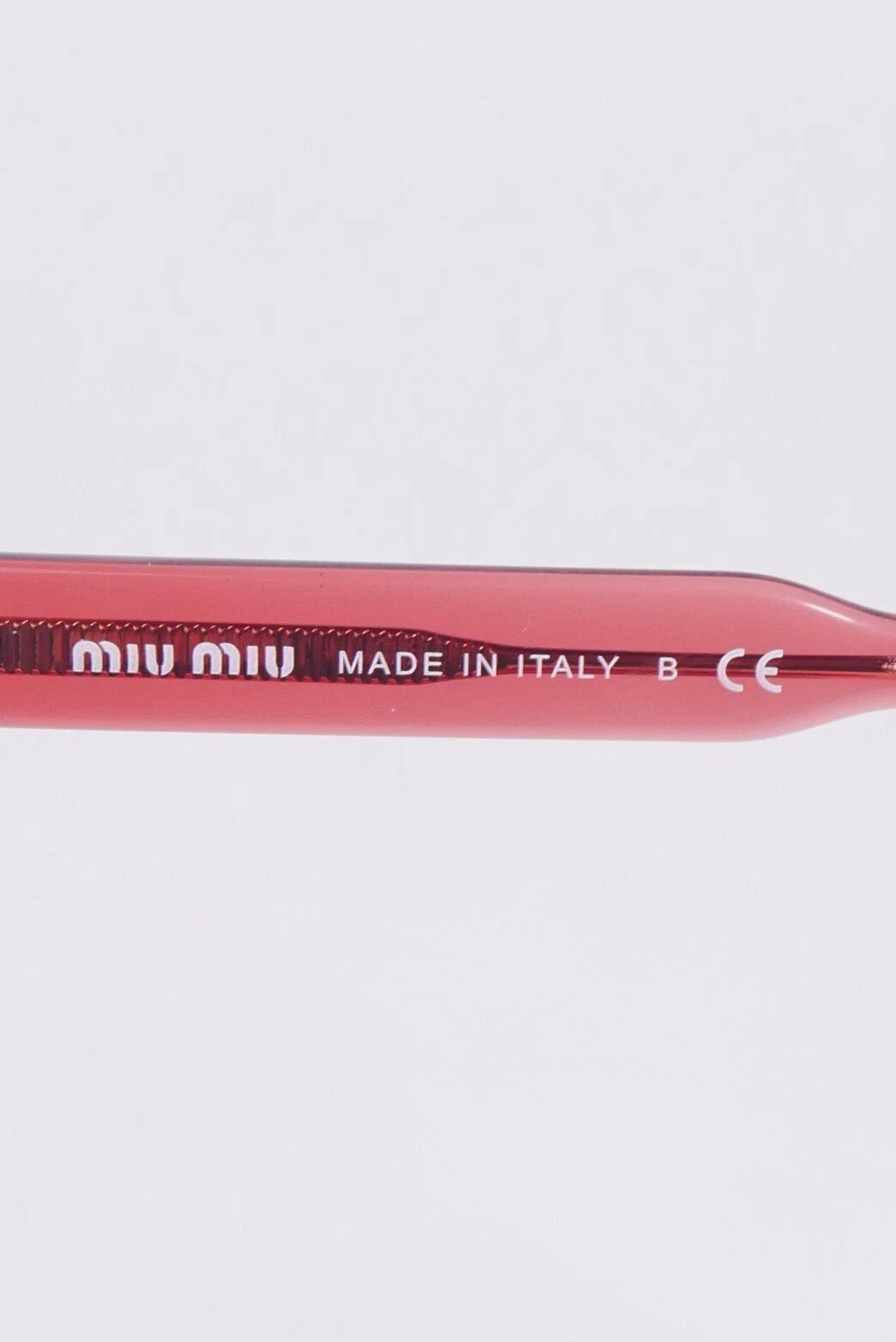 MIU MIU MU04QVA Women Eyeglasses Brown Square Frame Demo Lens 140mm Full Rim