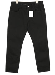 GIVENCHY X Tiffany Men Trousers W36 Tapered Fit Zipper Closure Pockets Black