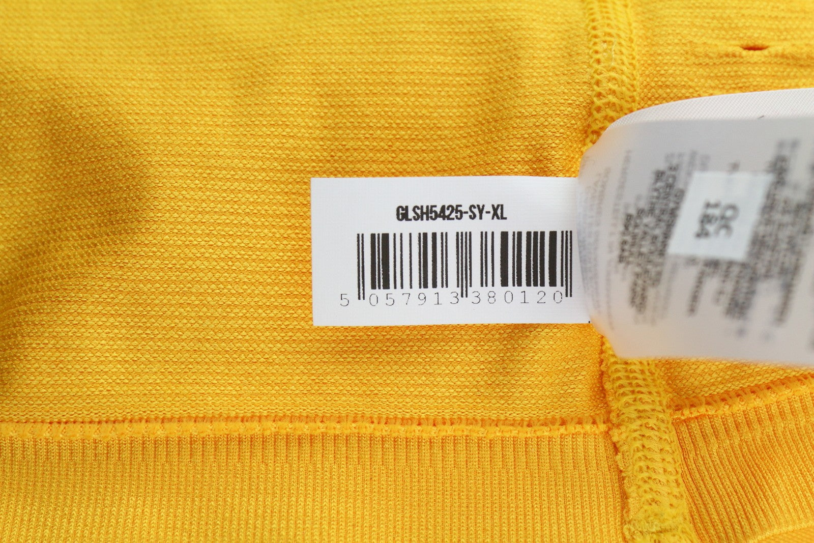 GYMSHARK Glow Women Shorts XL Yellow Seamless Stretch High Waist Cut-Out