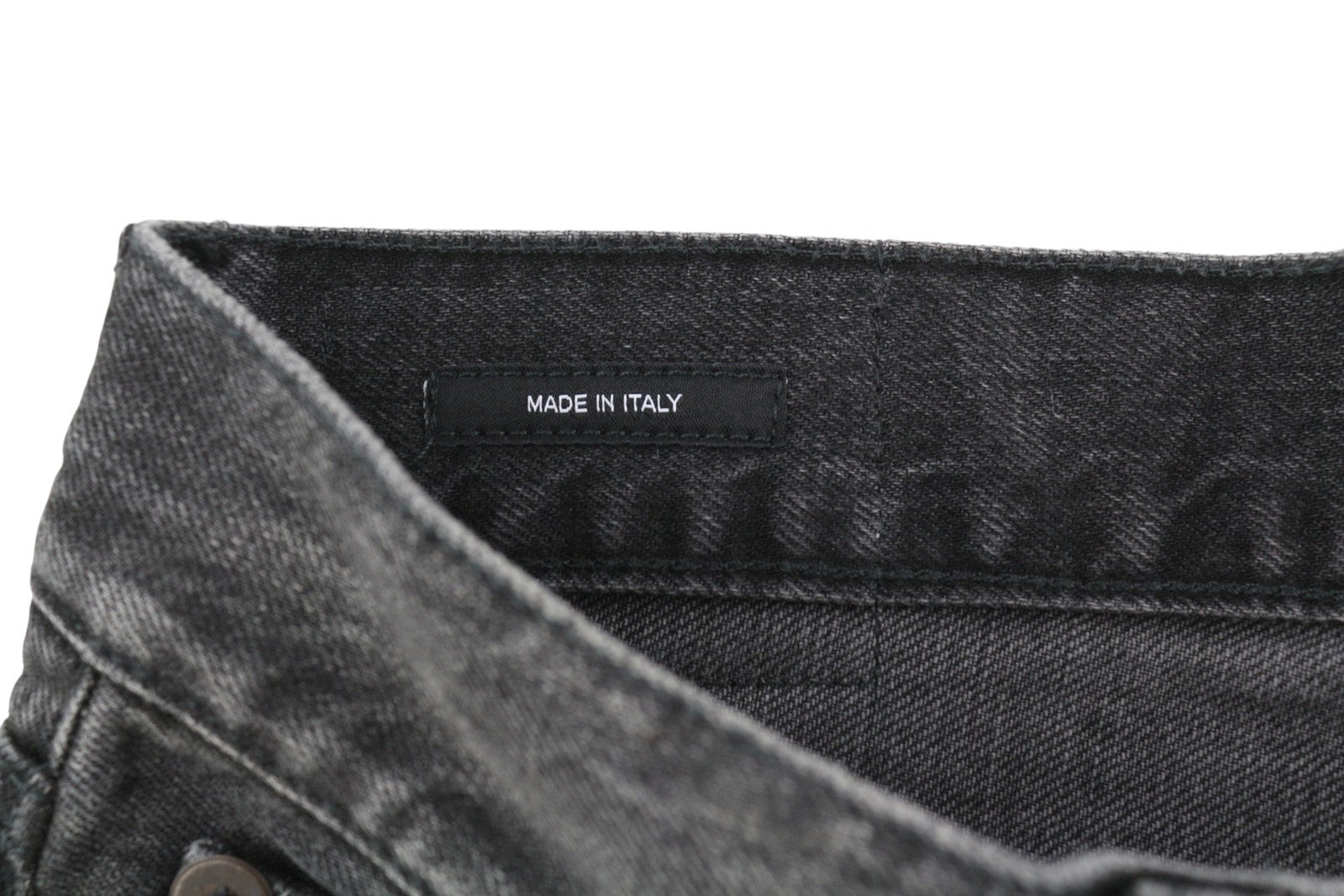 R13 Crop Wide Leg Women's Jeans 25 Wilson Black Distressed Ankle Denim RRP695