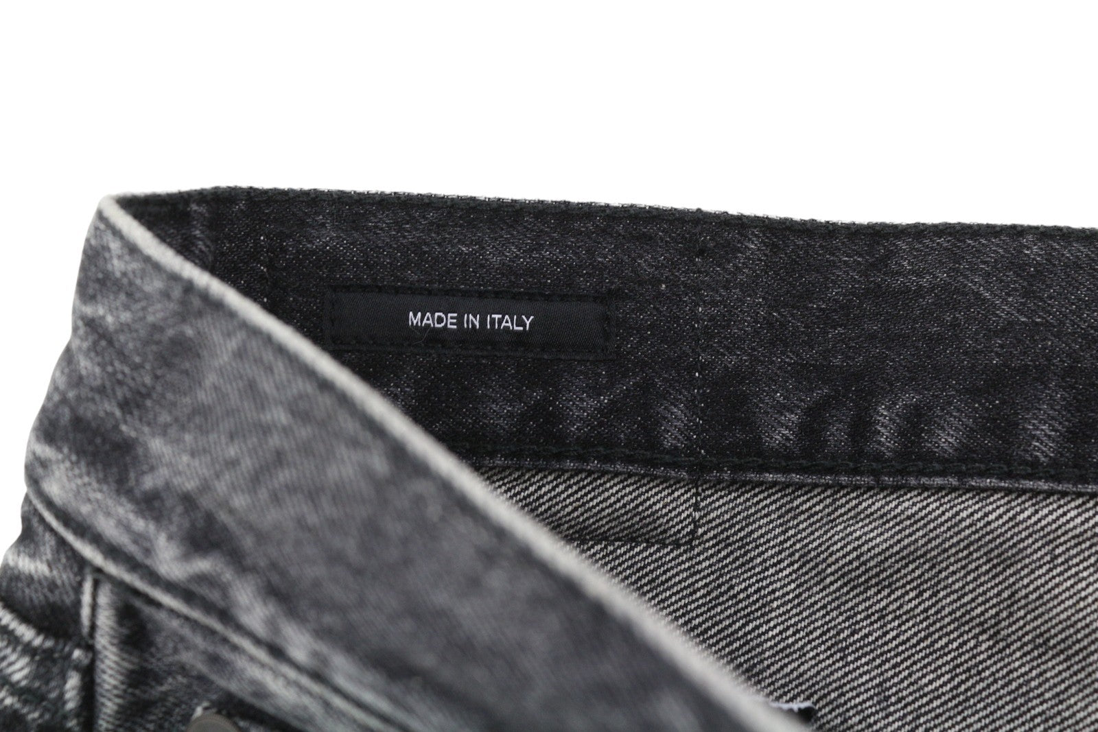 R13 Boyfriend Women Jeans 27 Eberit Black Distressed Cropped Ankle Denim RRP595