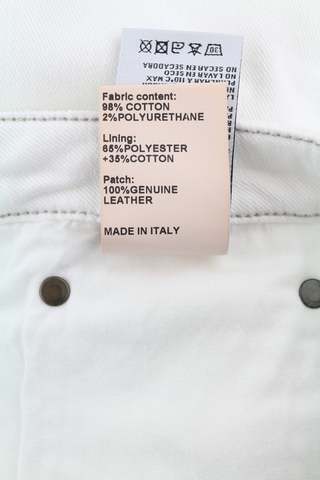 R13 Kick Women's Jeans 29 Bale White Bootcut Zip Fly Ankle Denim RRP526