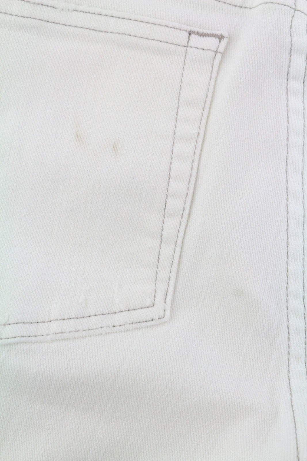 R13 Kick Women's Jeans 26 Bale White Bootcut Zip Fly Ankle Denim RRP526