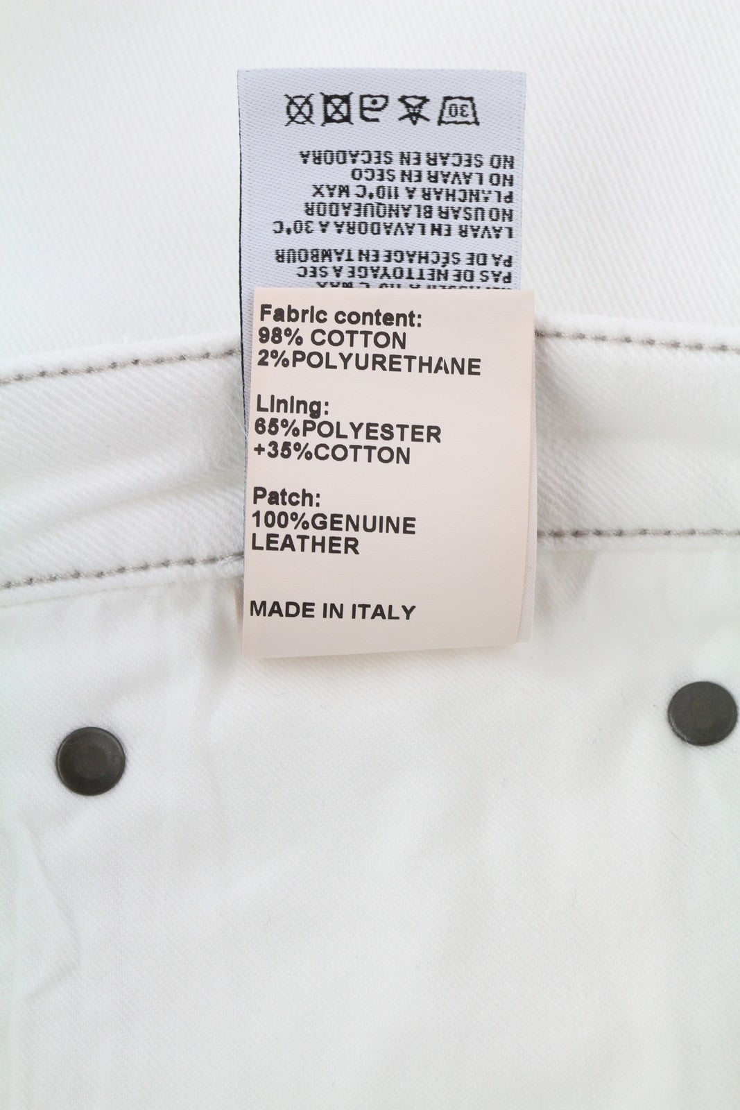 R13 Kick Women's Jeans 30 Bale White Bootcut Zip Fly Ankle Denim RRP526