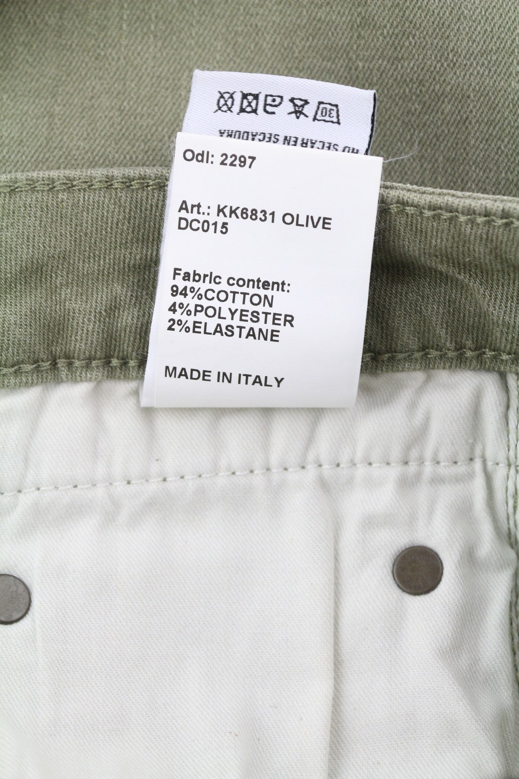 R13 Boy Straight Women's Jeans 27 Olive Green Stretch Cropped Ankle RRP695