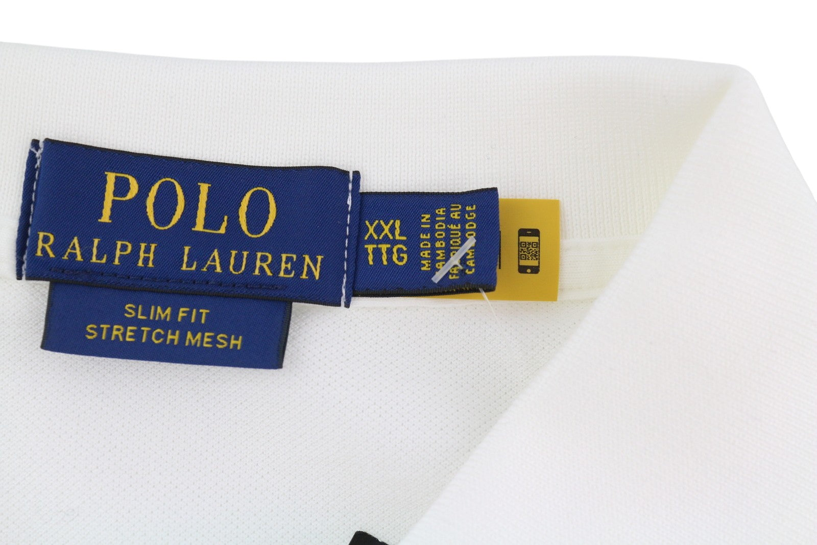 RALPH LAUREN Slim Fit Men's T-Shirt 2XL Stretch Polo Short Sleeve RRP230