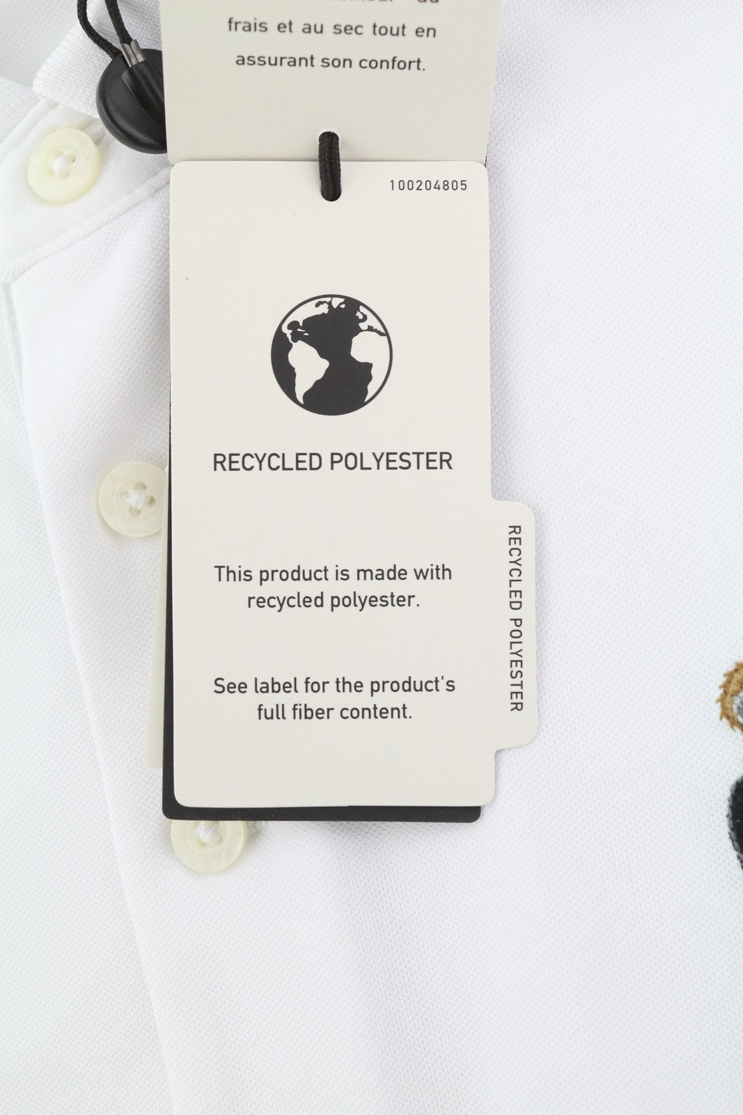 RLX RALPH LAUREN Golf Men T-Shirt S White Bear Wicking Short Sleeve Polo RRP179