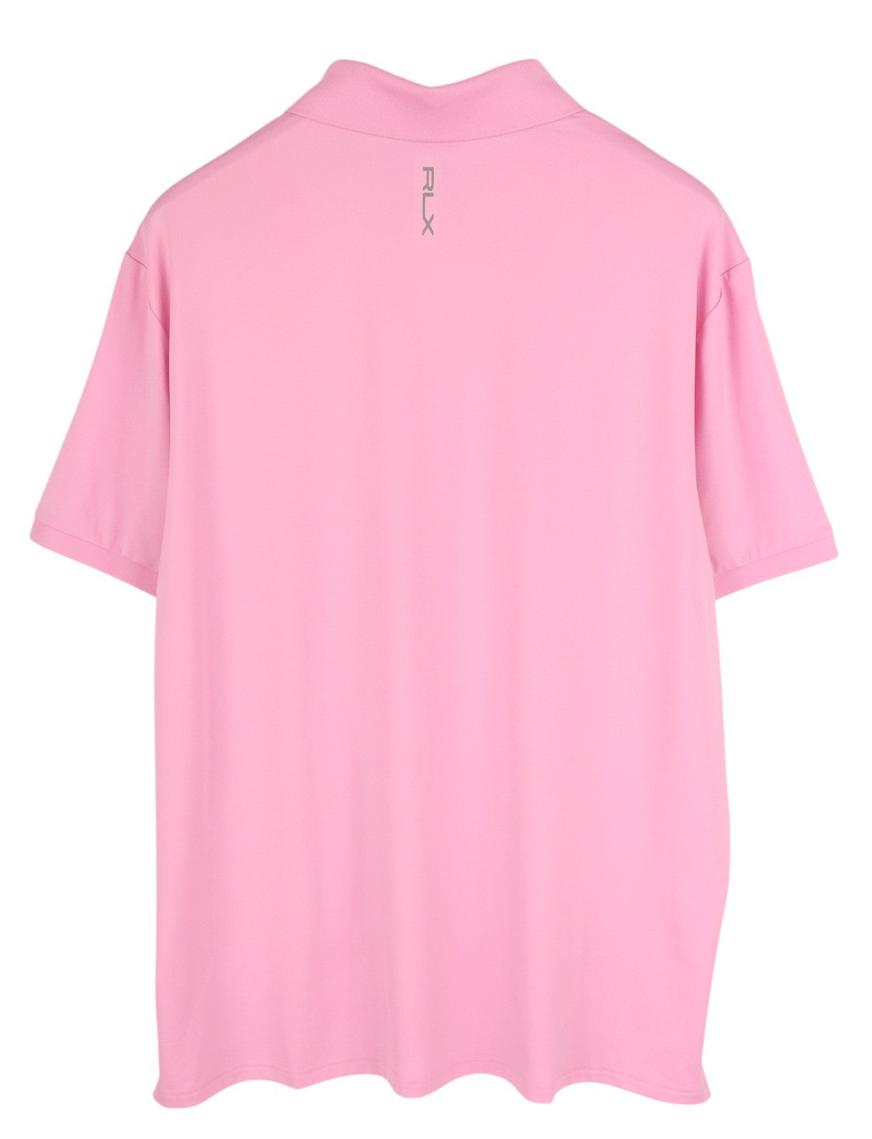 RLX RALPH LAUREN Golf Men's T-Shirt XL Pink Wicking Polo Neck Jersey