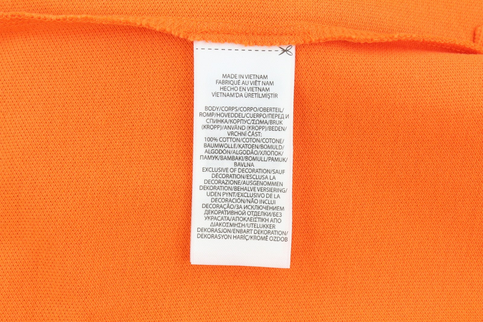 RALPH LAUREN Custom Slim Fit Men's T-Shirt L Orange Polo Short Sleeve