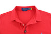 RALPH LAUREN Slim Fit Men's T-Shirt L Red Polo Logo Short Sleeve RRP129