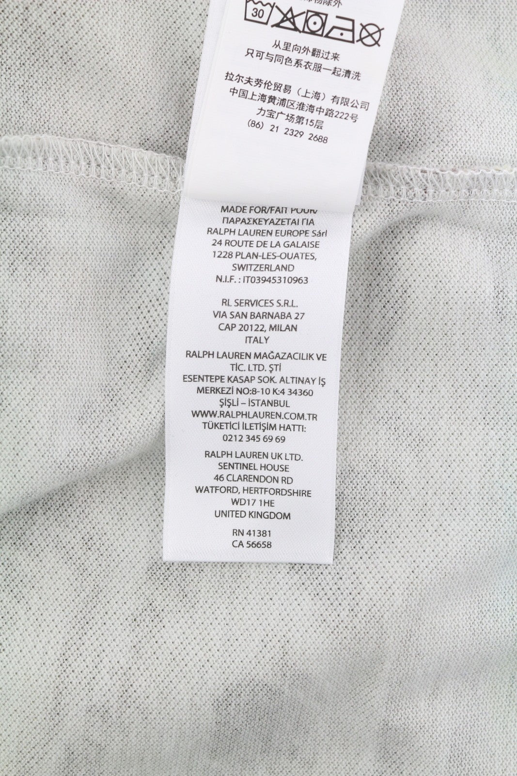 RALPH LAUREN Custom Slim Fit Men T-Shirt M Palm Print Short Sleeve Polo