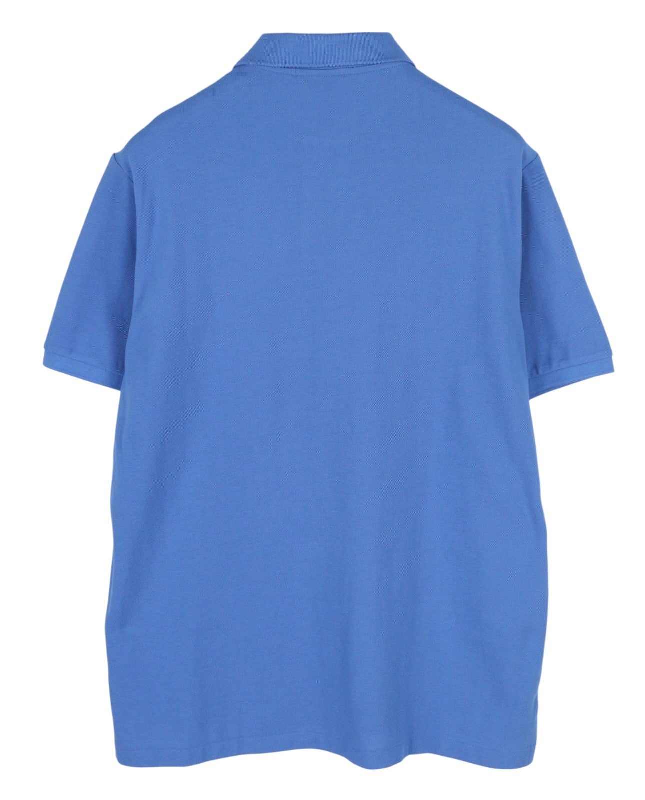 RALPH LAUREN Classic Fit Men's T-Shirt L Blue Stretch Polo Short Sleeve