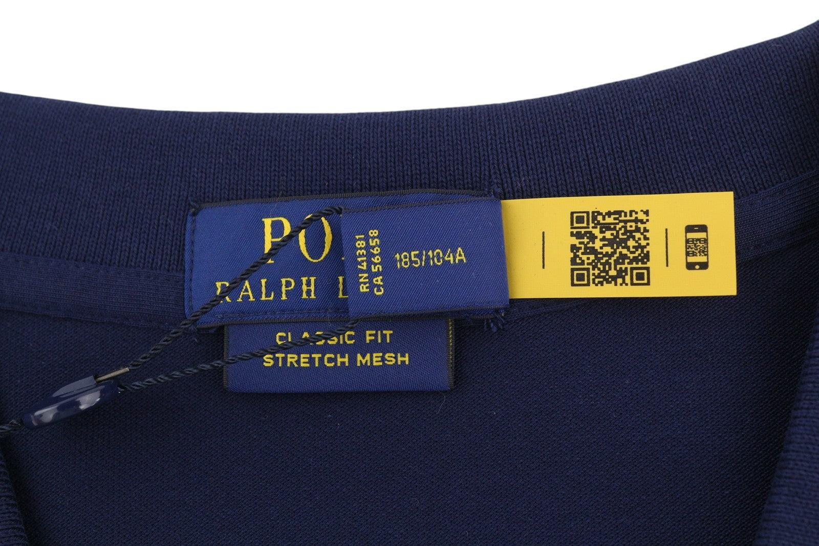 RALPH LAUREN Classic Fit Men's T-Shirt XL Stretch Mesh Short Sleeve Polo