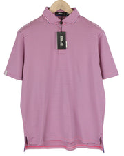 RLX RALPH LAUREN Golf Men's T-Shirt M Striped Polo Wicking Short Sleeve