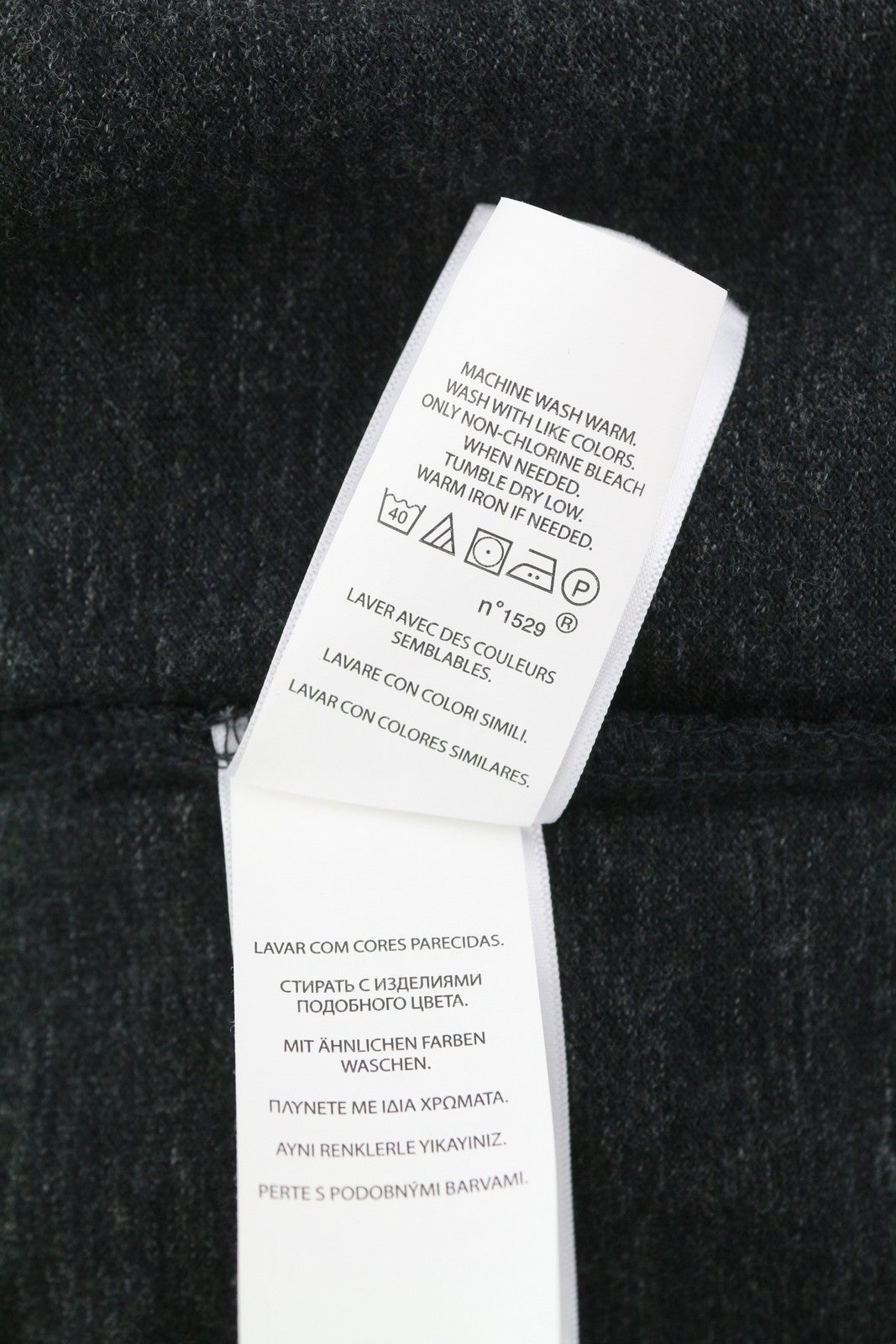 RALPH LAUREN Men's Polo M Black Slim Fit Washed Look Short Sleeve