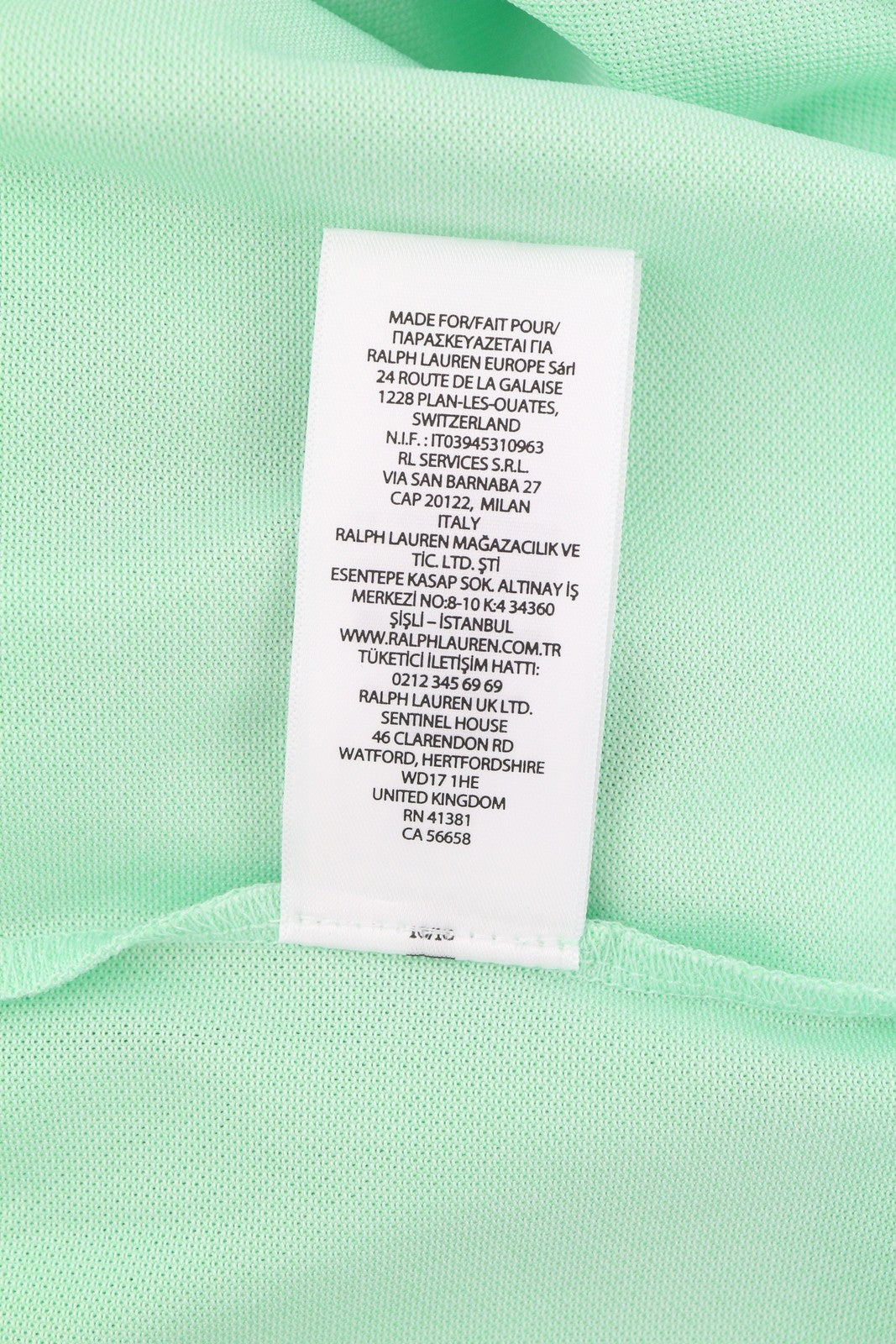 RLX RALPH LAUREN Golf Men's Polo L Green Logo Short Sleeve Wicking