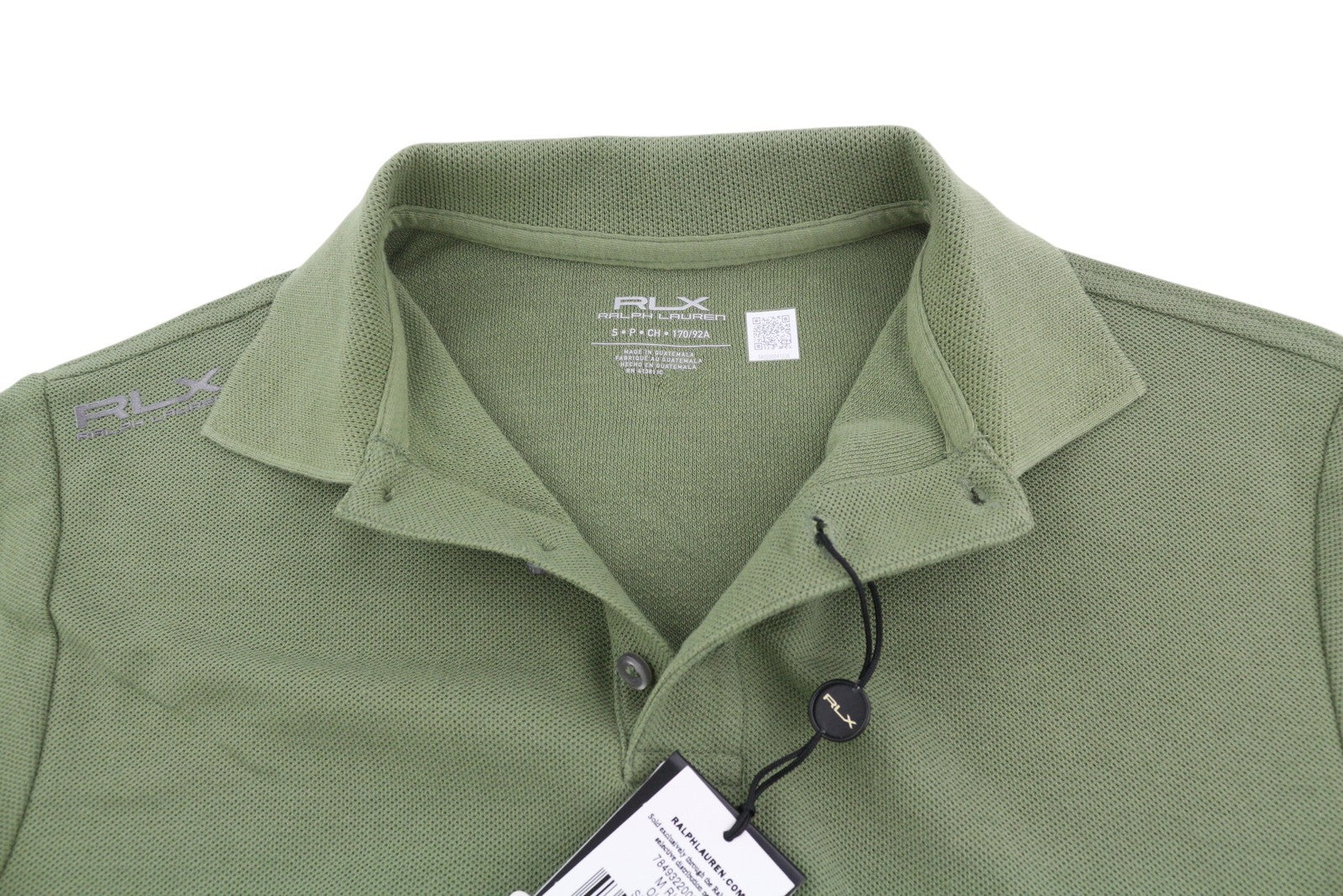 RLX RALPH LAUREN Men's Polo S Green Performance Wicking RRP240