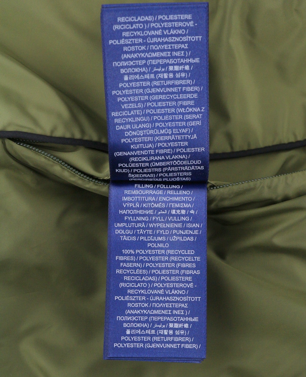 GANT Quilted Women Jacket L Hunter Green Padded Quilted Belted Snap Mid-Length